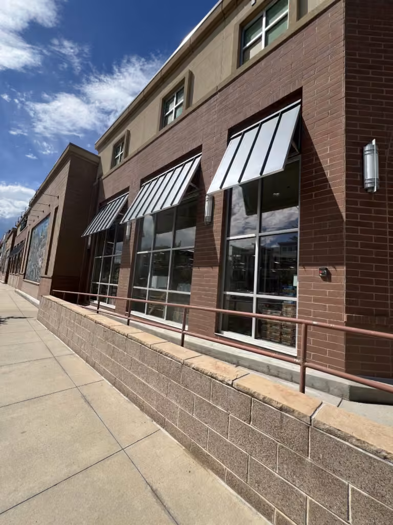 Professional commercial window cleaning from the Pane Pros Window Cleaning project gallery